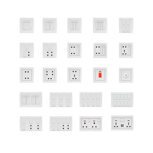 Vente en gros <span class=keywords><strong>de</strong></span> différents types 1/2/3/4 Gang 20A Hotel Household EU French Standard USB <span class=keywords><strong>Type</strong></span> C Outlet Socket - Product Image 5