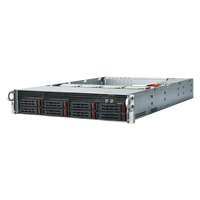 2U Rack Server Dual LGA 4094 AMD EPYC 7002 series prosesor 8x3.5 "/2.5" Hard disk slot untuk komputasi awan/platform mahadata
