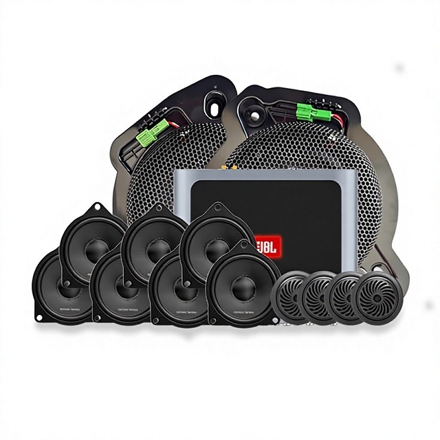 -exclusive Mercedes-Benz Audio System Coaxial Tweeters Midrange Center Channel Subwoofers for High-fidelity Home