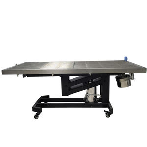 304 aço inoxidável animal dissecação mesa hidráulica animal operacional exame aliciamento tabela - Product Image 2