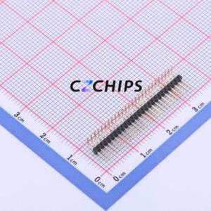 X1311WR-26J-C26D40 Pin Header Bent Lead Through Hole,P=1.27mm Connector 1x26P 1.27mm 1.27mm Pin Header - Product Image 2