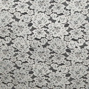 150 cm new lace nylon cotton floral beige color korean lace fabric