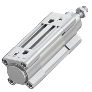   Cilindro neumático serie DSBF, estándar ISO, de doble acción, con vástago de pistón, actuador neumático confiable para línea de automatización - Product Image 2
