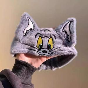 ที่คาดผมลายการ์ตูนแมวและหนู สำหรับสระผม แต่งหน้า และตกแต่งผม - Product Image 3