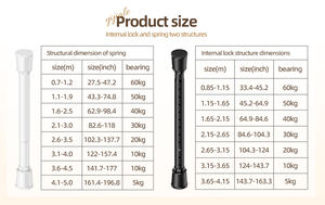 <span class=keywords><strong>Tringle</strong></span> à <span class=keywords><strong>rideau</strong></span> moderne et économique YIJIALE, extensible et réglable, pour fenêtre et <span class=keywords><strong>salle</strong></span> <span class=keywords><strong>de</strong></span> <span class=keywords><strong>bain</strong></span>, <span class=keywords><strong>sans</strong></span> perçage, 1,65-2,15 m - Product Image 2