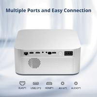 Hotack L016AQ Led Smart Android TV Proyector HD Home Theater Video Proyector Película portátil Mini proyector 4K