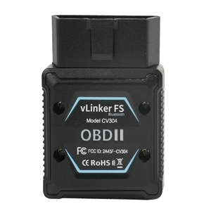 Vgate VLinker FS <span class=keywords><strong>ELM327</strong></span> Bluetooth pour Android/iOS pour Ford <span class=keywords><strong>FORScan</strong></span> HS MS CAN ELM 327 OBD 2 OBD2 Outils de diagnostic automobile - Product Image 2