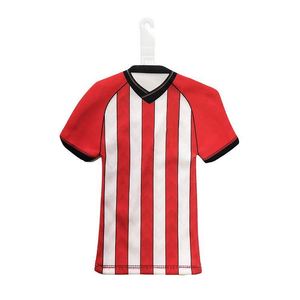 2026 Custom Printed Football Merchandise Handmade Cotton/Polyester <b>Mini</b> T-Shirt for Car Decoration Souvenir - Product Image 4