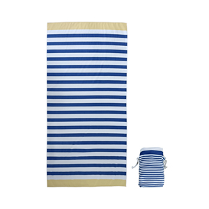 Serviettes <span class=keywords><strong>de</strong></span> <span class=keywords><strong>plage</strong></span> à rayures <span class=keywords><strong>de</strong></span> <span class=keywords><strong>cabine</strong></span>, serviettes super absorbantes à séchage rapide extra larges pour la <span class=keywords><strong>plage</strong></span>, les voyages, la serviette <span class=keywords><strong>de</strong></span> bain - Product Image 4