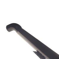 Snorkel de voiture tout-terrain 4x4 en acier inoxydable pour Toyota Hilux N70 VIGO 2005 - 2014 Noir Snorkel frontal 4x4 en acier inoxydable