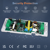Fuente de alimentación Led de fábrica 15W 30W Controlador de potencia LED Delgado Transformadores Led 12V 24V Controlador Led de corriente constante