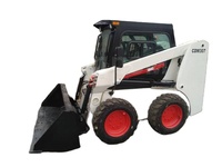 Mini Skid Steer Loader CDM307 Buatan Cina Dengan Attachment Penggali Dengan Harga Pabrik Untuk Dijual