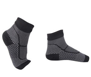 Chaussettes sans orteil à manches de compression pour hommes et femmes pour la fasciite plantaire et le soutien de la voûte plantaire Logo personnalisé - Product Image 6