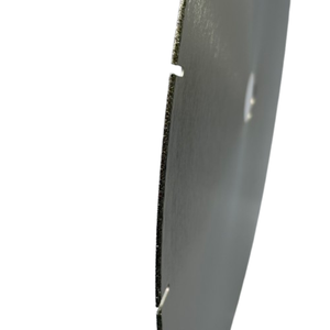 Professionnel # Lame de scie diamantée électrolytique 60 grains, 25,4 mm de diamètre intérieur x 300 mm de largeur, personnalisable OEM pour pierres précieuses lapidaires dures - Product Image 2