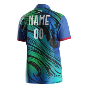 Maillot de cricket à séchage rapide pour l'entraînement et la course, sublimation, tenue d'équipe, maillot du Bangladesh, vente en gros Chine, nouveau design - Product Image 4