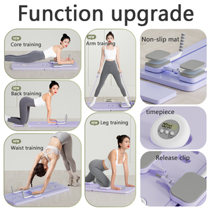 Nâng cấp đa mục đích có thể gập lại Pilates cải cách Hội Đồng Quản Trị nhà sử dụng trượt bụng thiết bị tập thể Dục Đào Tạo Ab lõi tập thể dục - Product Image 6