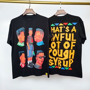 <span class=keywords><strong>T</strong></span>-<span class=keywords><strong>shirt</strong></span> en coton streetwear de haute qualité à manches courtes 1.1 Rep Print THAT'S a AWFUL <span class=keywords><strong>LOT</strong></span> of COUGH SYRUP pour hommes - Product Image 1