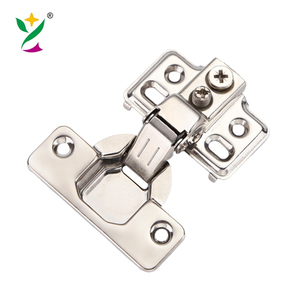 YUXINGクリップオンショートアームキャビネット家具ヒンジアルミフレームキッチンソフトクローズ油圧ヒンジ - Product Image 3