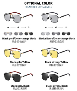 2025 <strong>Sport</strong> Men's <strong>Polarized</strong> <strong>Sunglasses</strong> with <strong>Metal</strong> Frame TAC Lens for Outdoor <strong>Sports</strong> Fashionable Eye Protection - Product Image 2
