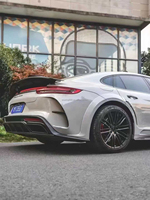Kit carrosserie en fibre de carbone pour Porsche Panamera 971, style MSY, pour mise à niveau 971 : Pare-chocs, Jupes latérales, Diffuseur, Spoiler, Élargisseurs d'ailes, Capot
