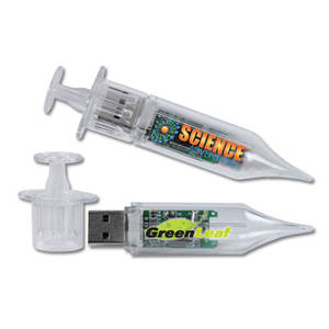 Clé USB en forme de seringue en plastique 2.0 1 Go 2 Go 4 Go  Clé USB 3.0 8 Go 16 Go 32 Go pour médecins et hôpitaux - Product Image 3