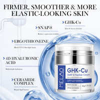 Crème Peptidique GHK-Cu SNAP-8 Anti-rides, Raffermissante, Liftante, Lissante, Anti-âge, Hydratante et Réparatrice, Marque Privée OEM