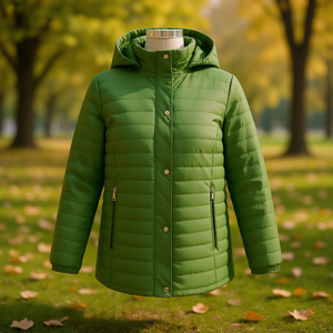 Giacca a Vento HDJ Plus Size per Donna 47-57 TD03, Giacca Leggera con Cappuccio - Product Image 3