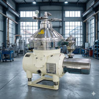Séparateur centrifuge automatique de crème laitière avec pompe pour la clarification des protéines du lait