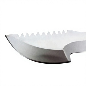 Cuchillo Skinner de Acero de Damasco de Calidad Premium con Mango Ergonómico y Funda de Cuero, Cuchillos Skinner Personalizables OEM - Product Image 3