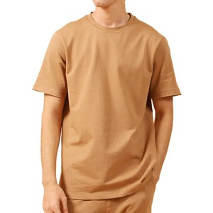 T-shirts pour hommes en tissu tricoté de haute qualité, respirants, grande taille, manches courtes, col rond, imprimés, en vente - Product Image 4