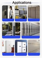 Serrure Intelligente pour Armoire de Cuisine, Casier de Rangement de Colis et Bagages pour Gare Publique, Verrou RFID Antivol pour Meuble de Rangement