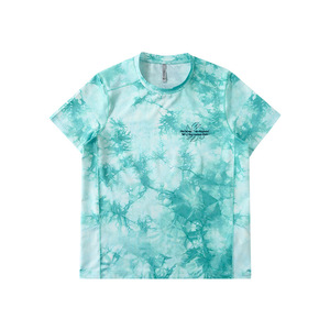 T-shirt décontracté à manches courtes tie-dye numérique, haute élasticité, respirant, nouvelle collection printemps/été 2026 - Product Image 1
