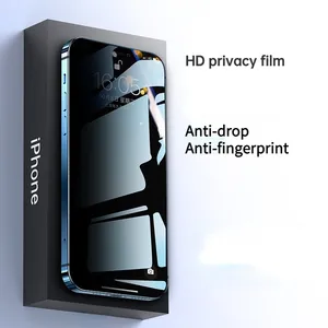 Shatterproof Privacy Screen Protector Shatterproof Tempered Glass Cellphone Screen Protector For IPhone 11 12 13 14 Pro Max