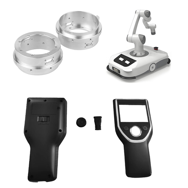 Custom CNC Machining Robot Parts | Aluminum Stainless Steel Components for Industrial Robots & Automation