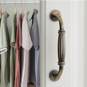 WEKIS Matte Black Zinc Alloy Modern Minimalist Kitchen Dresser Cabinet Drawer <b>Pulls</b> Furniture Hardware - Product Image 5