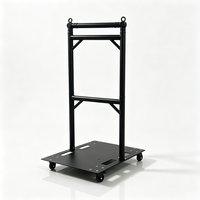 Structure en U en aluminium à fixation par tige, support d'éclairage et de présentation, certifiée TUV ISO, capacité de charge 300 kg, directement de l'usine