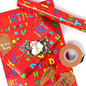Wholesale 80g <b>Birthday</b> Kraft <b>Paper</b> 43*300cm Gift Luxury Custom Packaging <b>Wrapping</b> <b>Paper</b> <b>Roll</b> - Product Image 3