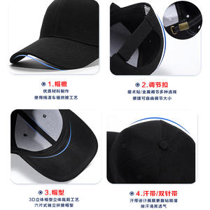 Gorra de Béisbol Expectation con Visera Curva, Protección Solar, Transpirable, Resistente al Viento, Casual para Adultos, Promocional, Primavera 2025, Origen Jinhua - Product Image 4