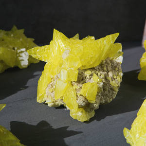 Espécimen de Cristal Natural en Bruto, <span class=keywords><strong>Piedra</strong></span> de <span class=keywords><strong>Azufre</strong></span> Amarillo, Forma Irregular de Alta Calidad, Decoración Coleccionable para el Hogar - Product Image 6