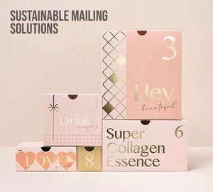 Boîte en carton ondulé écologique Bee, pliable et plate pour l'expédition, solutions d'envoi durables pour la logistique des boutiques en ligne - Product Image 4
