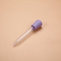 5ML bébé compte-gouttes en Silicone avec échelle 5ML Silicone liquide compte-gouttes liquide alimentaire compte-gouttes en plastique Silicone Pipette