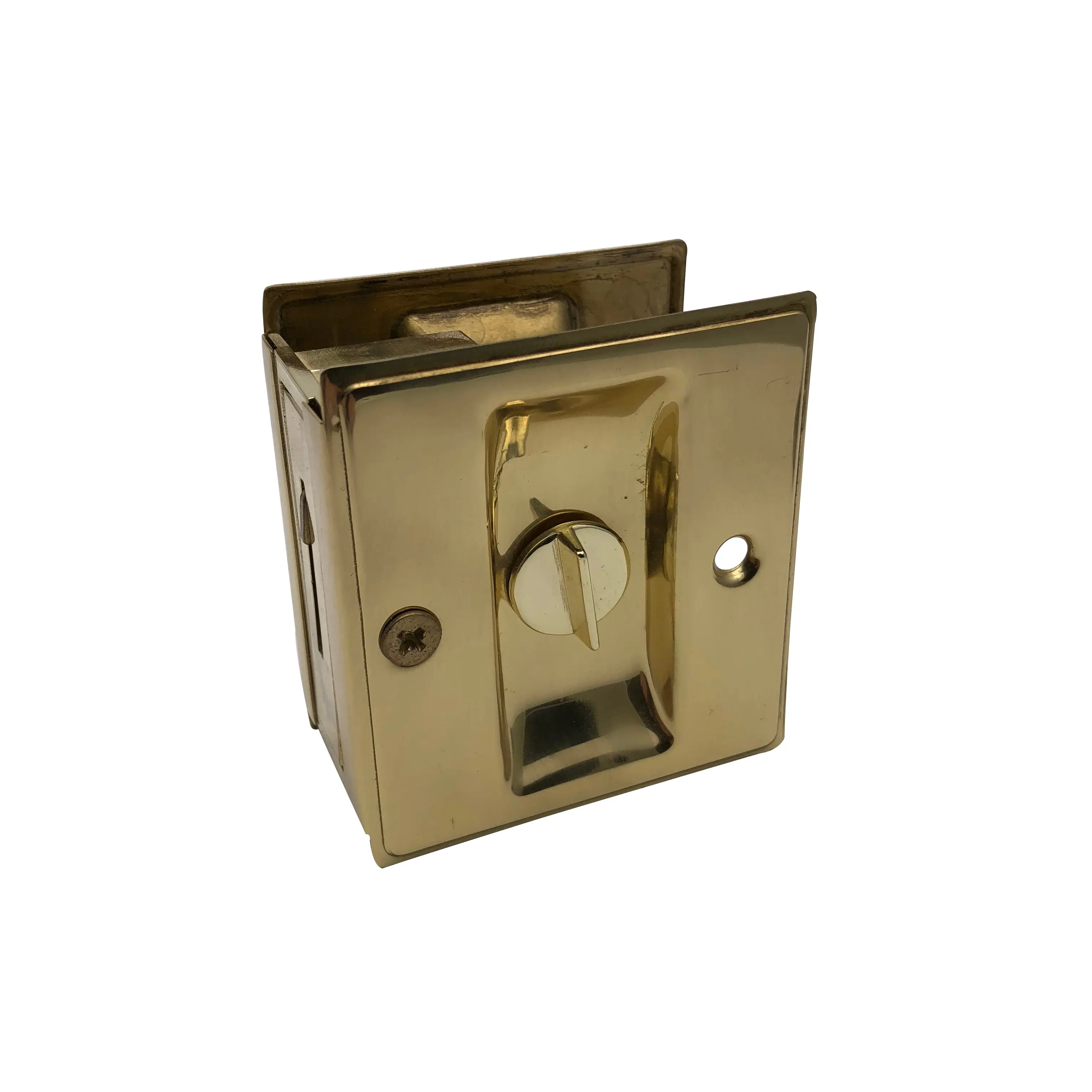 Brass Pocket Cửa Kéo với Bảo Mật