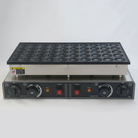 Machine Professionnelle à Dorayaki 50 Pièces, Crêpière Antiadhésive 1700W, Machine à Gaufres Néerlandaises Mini