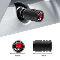 Capuchons universels de tige de valve de pneu en aluminium pour jantes de roue, cache-poussière pour voitures, camions, motos, vélos, pneu solide, état neuf