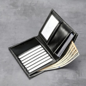 Boshiho Custom Passport Cover Genuine Leather RFID Travel Slim Business Credit <b>Card</b> <b>Protector</b> Wholesale Passport Holder - Product Image 4