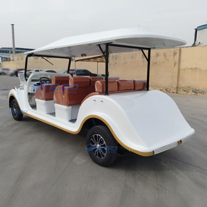 New Energy Wholesale Classic 11 Seater Electric Antique Mini Car with Customized Color and 30 Km/h <b>Speed</b> for Hotel Use - Product Image 6