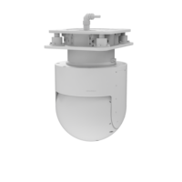 Vente directe d'usine UD280T UAV caméra à cardan deux axes trois lumières Pod avec stabilisation d'inspection de puissance 1 an de garantie 1280