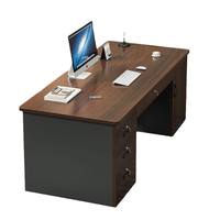 Vente directe d'usine, prix de gros, bureau d'ordinateur de style artisanal moderne à double paroi durable, pour la maison ou le bureau