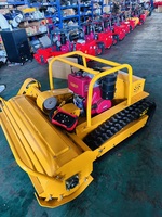 Cortadora de Césped Robótica de Giro Cero de 1200 mm, con Control Remoto, para Campos de Golf, a Gasolina, Venta al por Mayor de Fábrica