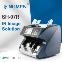NUMEN SH 07R Machine de comptage d'argent Machine de comptage de valeur avec technologie de détection IR